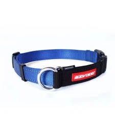 Ezydog Collar Checkmate M Blue