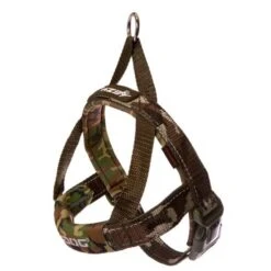 EzyDog Quick-Fit Dog Harness Green Camo (Small)