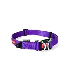 EzyDog Ezdog Double Up Dog Collar Purple (Large)