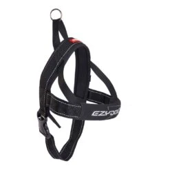 EzyDog Quick-Fit Dog Harness Black (Extra Large)