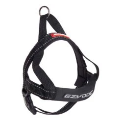 EzyDog Quick-Fit Dog Harness Black (Medium)