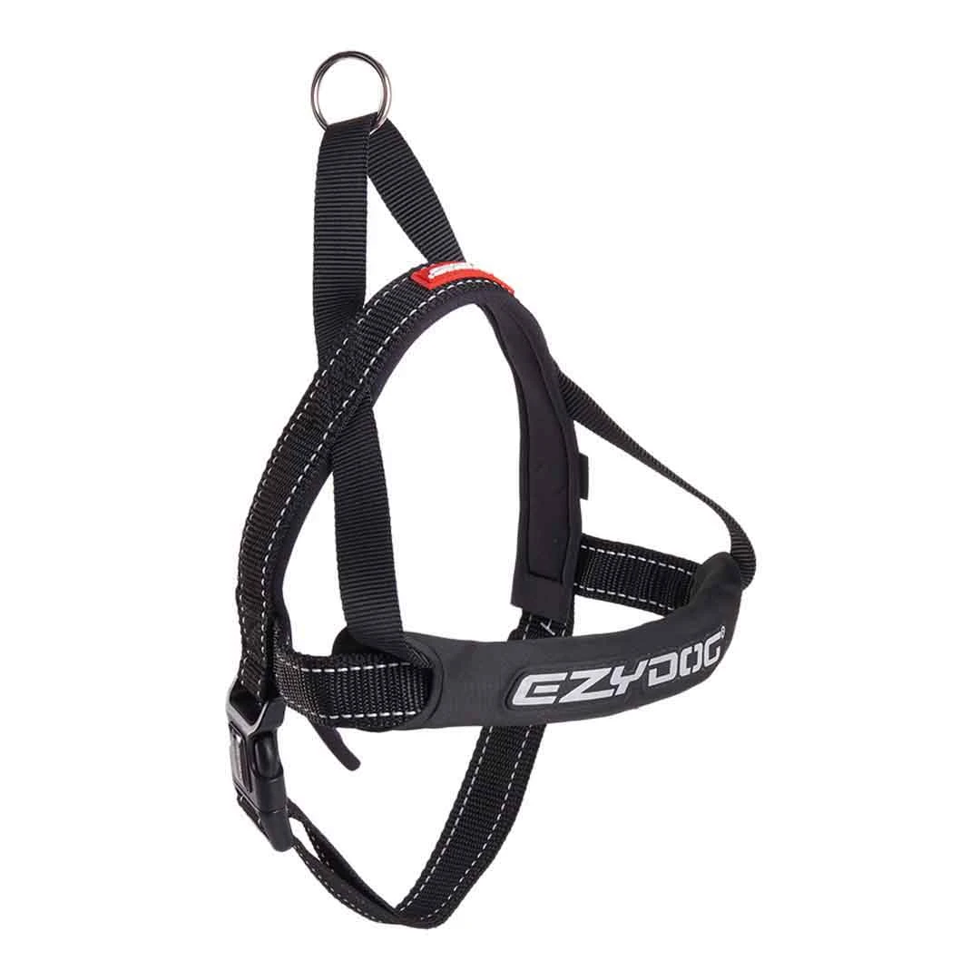 EzyDog Quick-Fit Dog Harness Black (Large) 3 EzyDog Quick-Fit Dog Harness Black (Large)