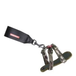 EzyDog Chest-Plate Dog Harness Green Camo (Small) -Ezydog ezy dog chest plate custom fit harness military side 2