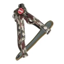 EzyDog Chest-Plate Dog Harness Green Camo (Large)