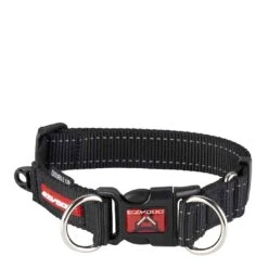 EzyDog Ezdog Double Up Dog Collar Black (Large)