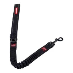 Ezydog Zero Shock Lead Black 25"