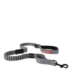 EzyDog Ezy Zero Shock Lite Grey Dog Lead 180cm